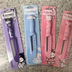 Sanrio Stainless Steel Knives Set Of 4 