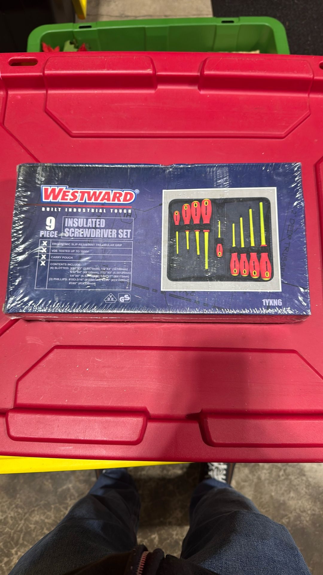 Brand New Westword Nine Piece Insulated Screwdriver Set
