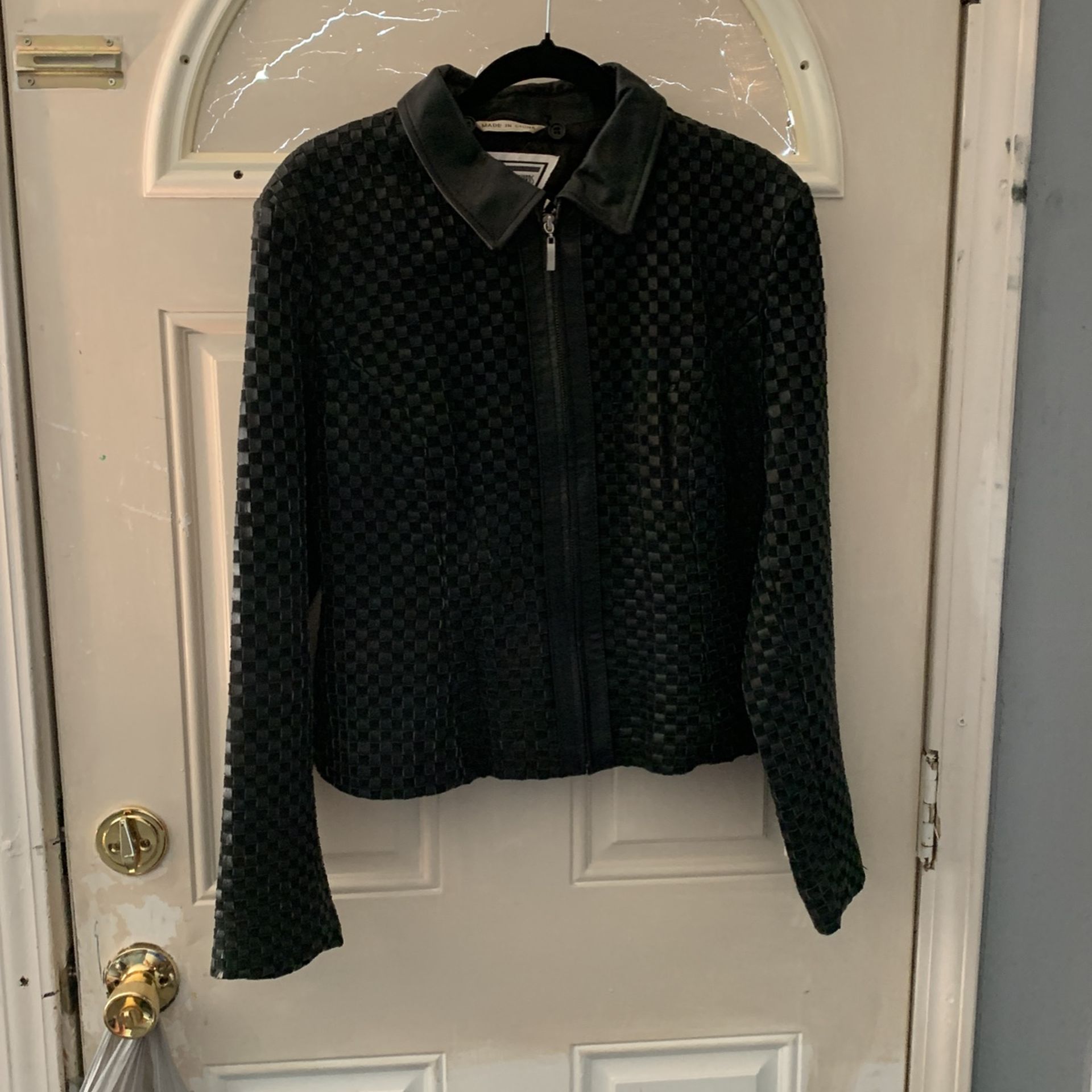 Women’s Black Leather Jacket