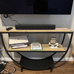 Modern TV Stand – Sturdy & Clean