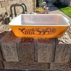 Vintage Pyrex 0503 1 5 Qt Casserole Dish 