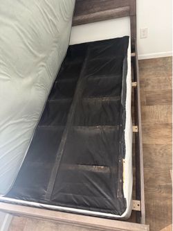 Twin sized bed