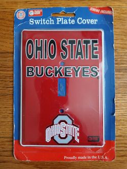 Ohio State switch plate cover