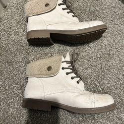 White Winter Boots