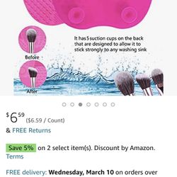 Makeup Brush Cleaning Mat