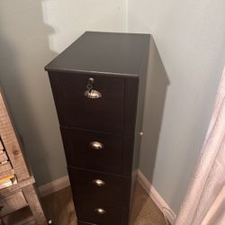 Computer Desk/hutch and Filing Cabinet 