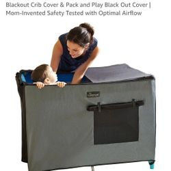 Snoozeshade Pack N Play Travel Crib Blackout Cover