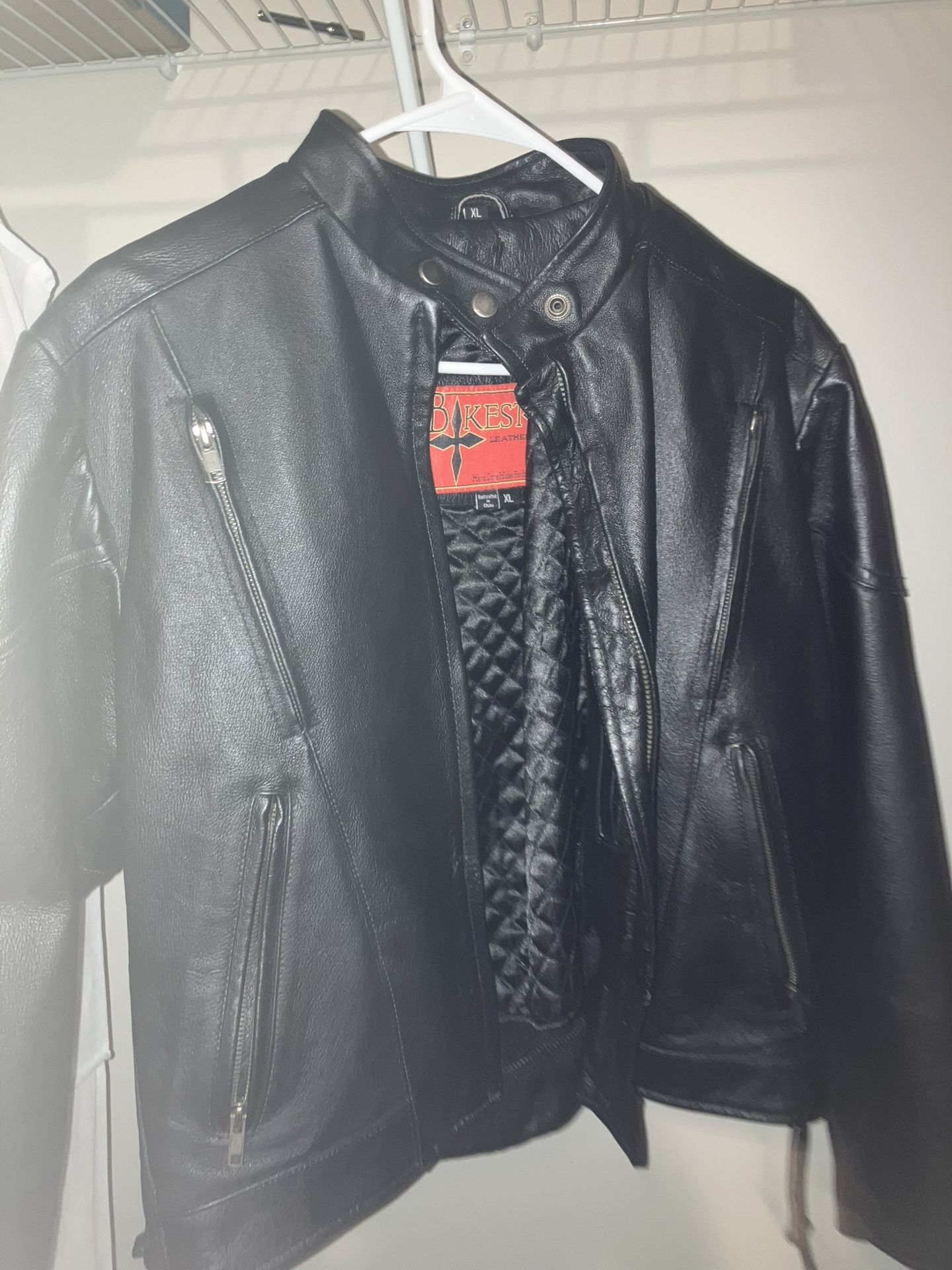 Leather Biker Jacket