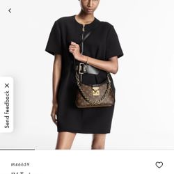 Twinny Monogram Canvas Handbags Purse 27x14cm