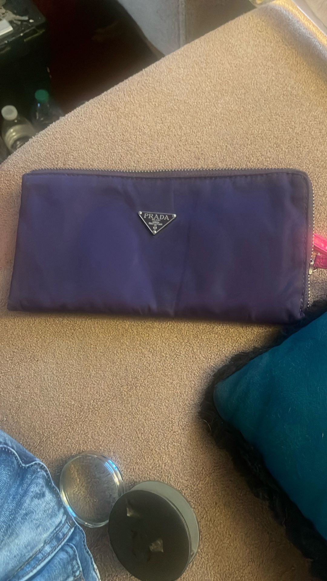 Prada Nylon Clutch Wallet 