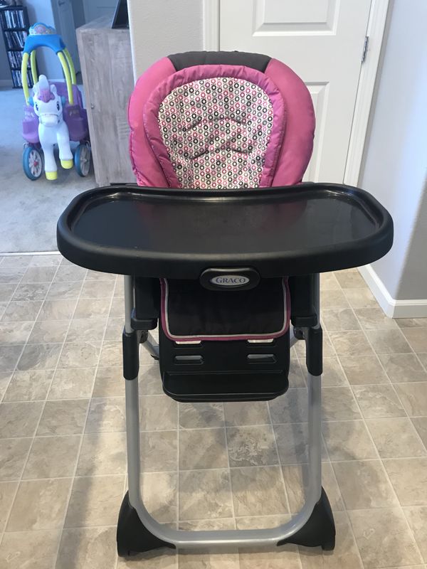 Baby Graco Highchair Black And Pink For In Morgan Hill Ca Baby Graco Highchair Black And Pink