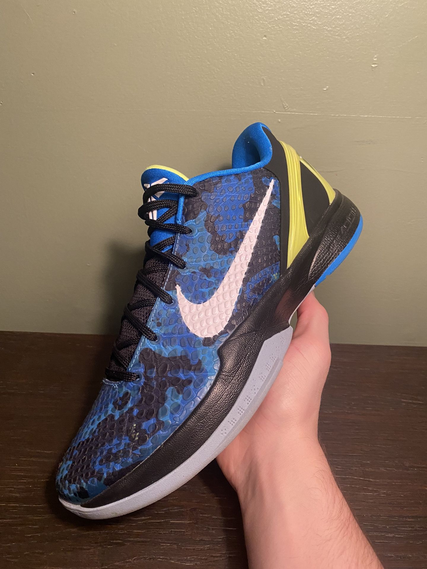 Kobe 6 “blue Camo”