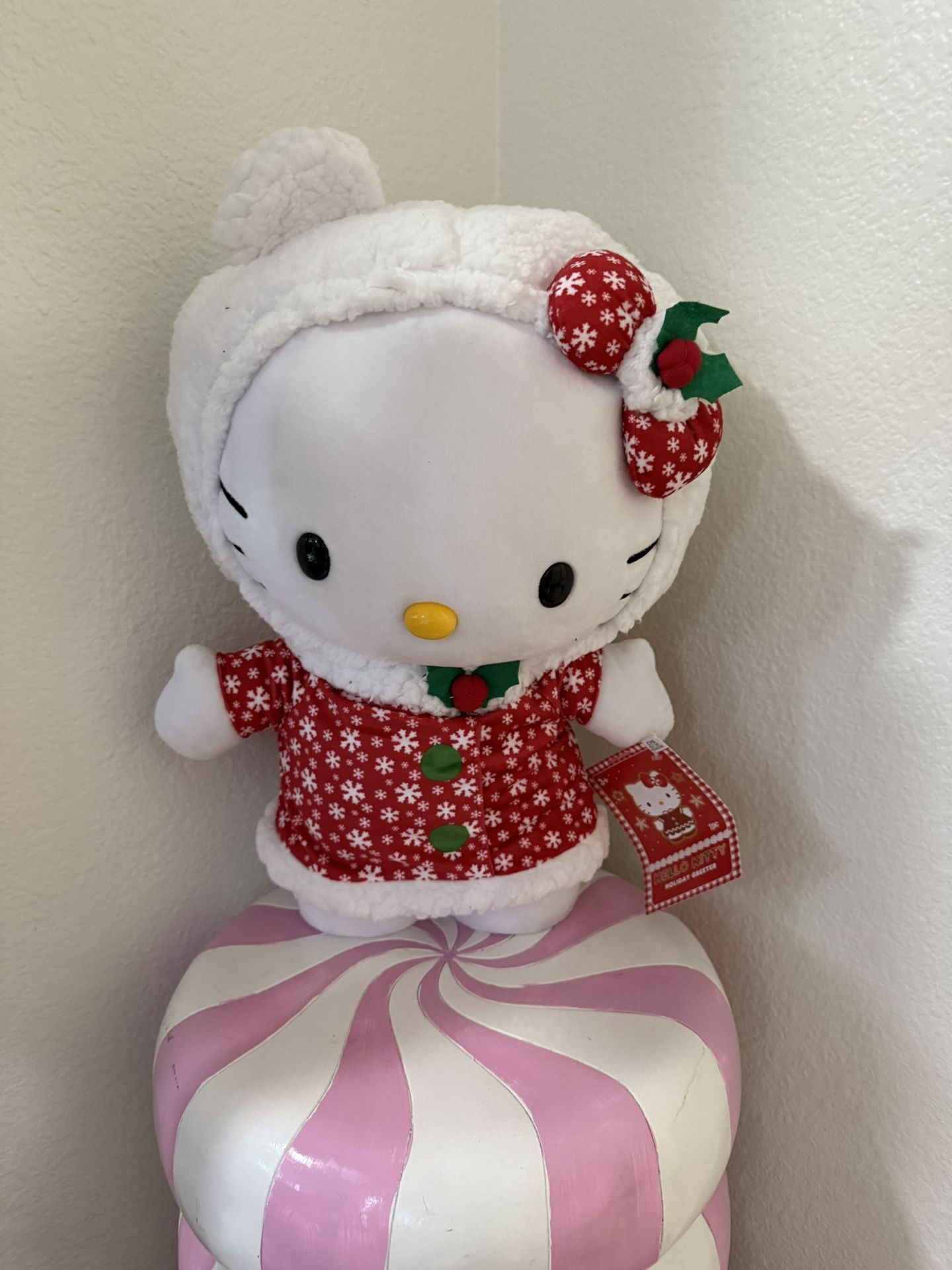 HELLO KITTY XMAS GREETER