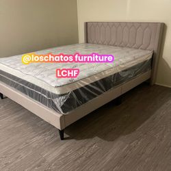 Queen Bed And Mattress 