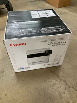 Canon - imageCLASS MF653Cdw Wireless Color All-In-One Laser Printer - White #352