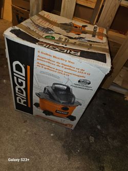 RIDGID 6 Gal. 3.5-Peak HP Wet/Dry Vac (Model WD0670)
