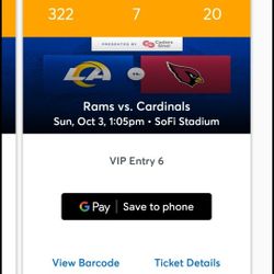 RAMS TICKETS 