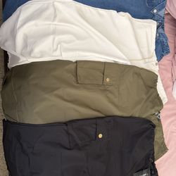 Never used, women’s oversized cargos $20.00 for all 4
