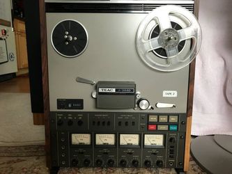 TEAC A-3440 4-Channel Simul-Sync Stereo Tape Deck Reel to Reel