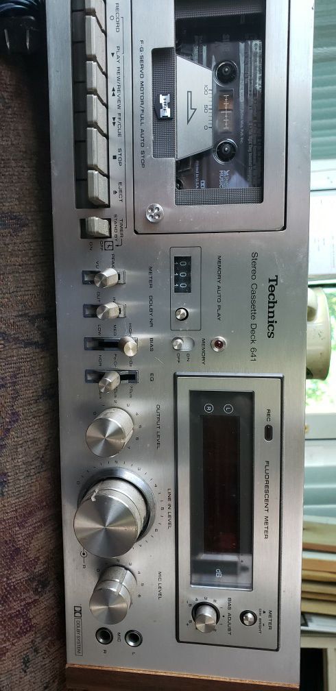 Technics Model 641 For You Tape Deck People.