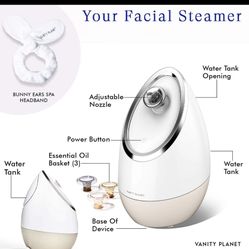 Vanity planet facial steamer 