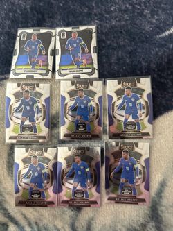 Kylian Mbappe Prizm World Cup / select road to World Cup soccer cards