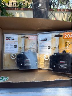 murray 2 pole combination type arc curcuit interupter 20A