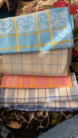 linen dish towels brand new