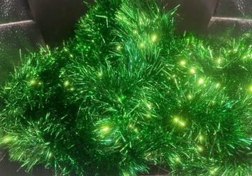 2 Strands of Green Garland