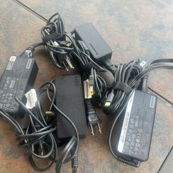 4 Lenovo Chargers 