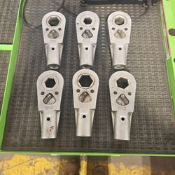 Snap On ratcheting heads