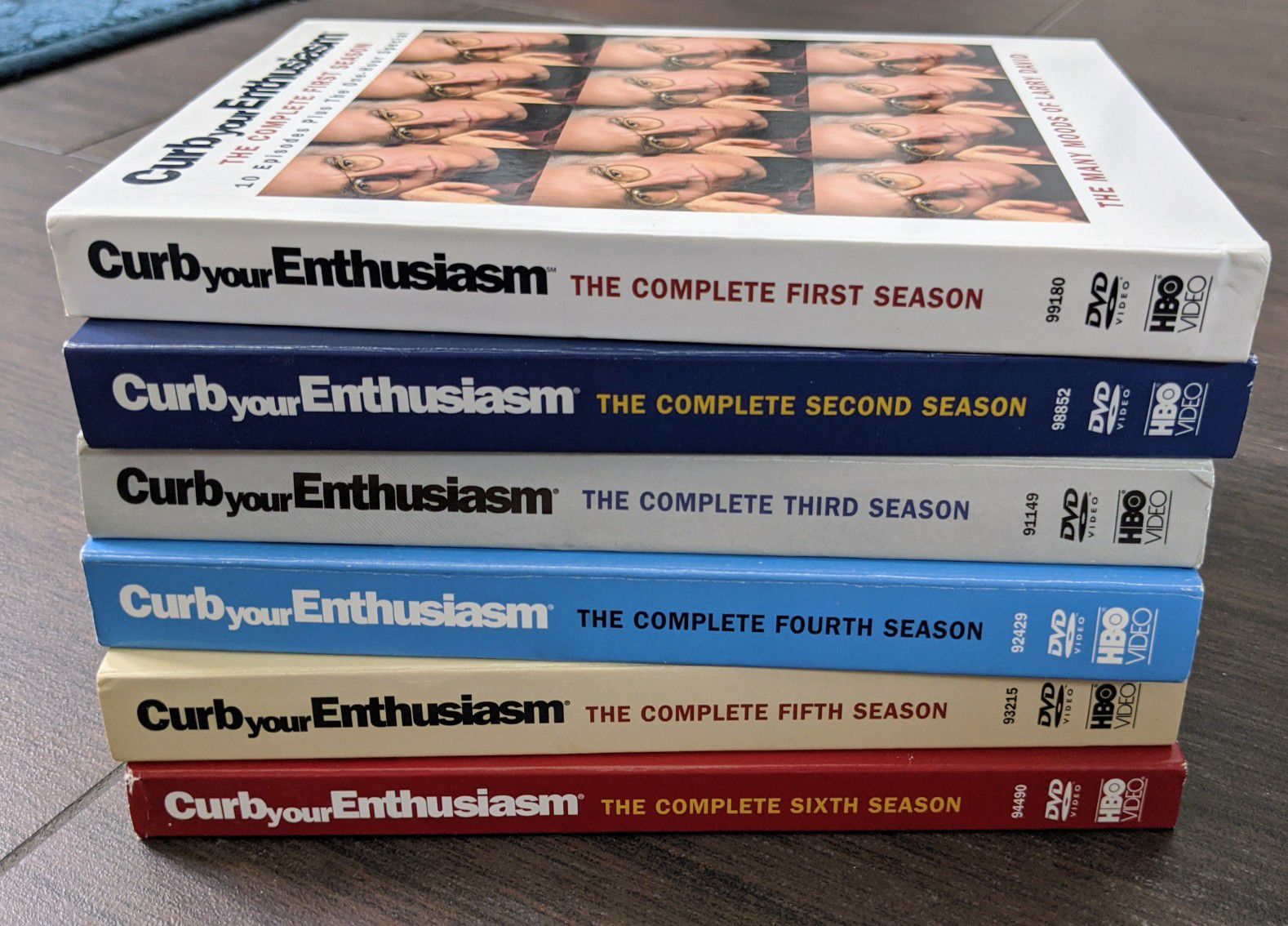 Curb Your Enthusiasm Seasons 1-6, DVD. Larry David.