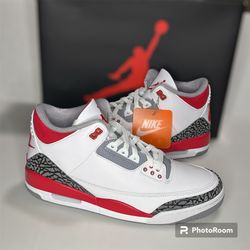 Air Jordan Retro 3 Fire Red new 10.5&13