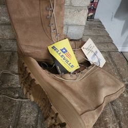 Belleville Gore-Tex Tan Footwear Boots Size 11 Men's 