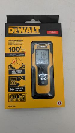 DeWalt (dwht77100) 100 ft. Laser Distance Measurer