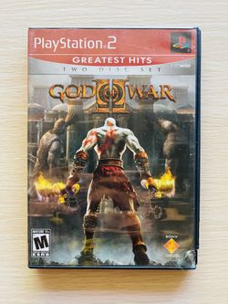 PS2: God of War 2 (2-Disc) with Manual