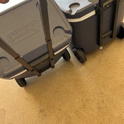 Coleman Cooler with wheels 2 available