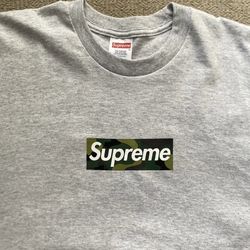 Fw23 Supreme camo box logo tee