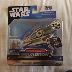 Star Wars Micro Galaxy Squadron Mace Windu's Jedi Starfighter Series 8 #0170