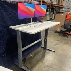 60x30 Electric Height Adjustable Tables! We Also Have Ergonomic Chairs And Monitor Arms!