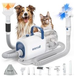 8-in-1 Dog Grooming Vacuum & Dryer for Shedding/Drying/Trimming