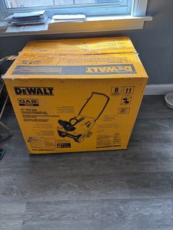 Dewalt gas snow blower.