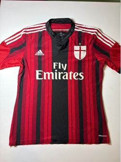 AC Milan 2014 2015 Adidas Home Jersey Size M