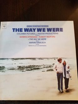 The Way We Were Orginal Soundtrack Vinyl LP Album Barbra Streisand