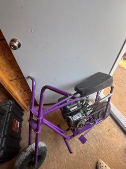 Cat frame mini bike  with a peretor 212 engine