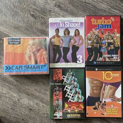 Fitness DVDs / CDs