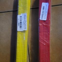 8.6 feet long soft Yellow Jiu Jitsu Belt Taekwondo Karate Belt - Martial Arts Uniform Ranking Judo Belt Double Stitched