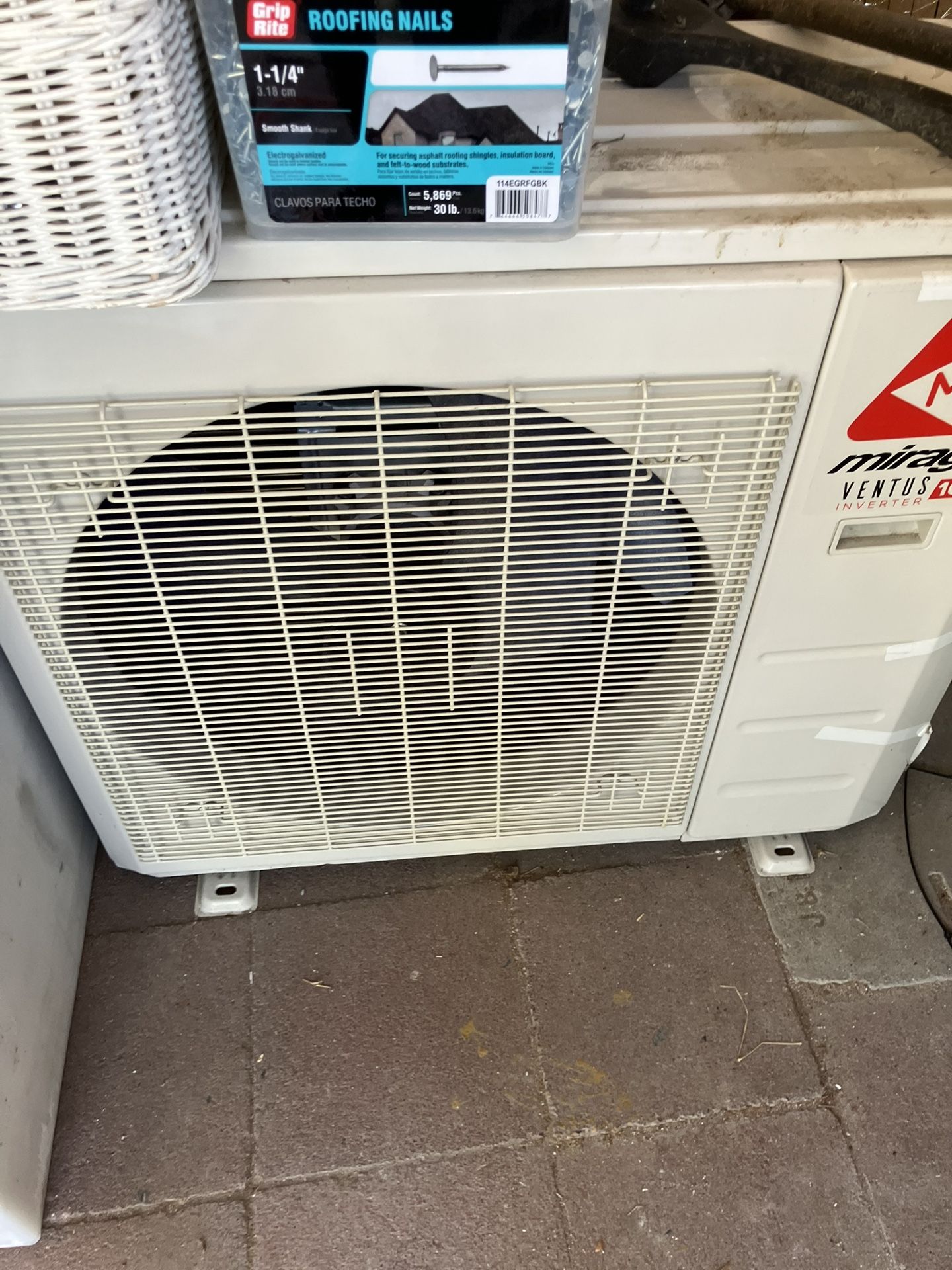 Mirage Ac 3 Ton Mini Split Unit. Condenser N Evaporator Head