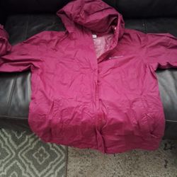 Columbia Women's Large Hooded Windbreaker