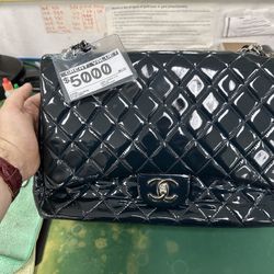Chanel Double Flag Blue Bag